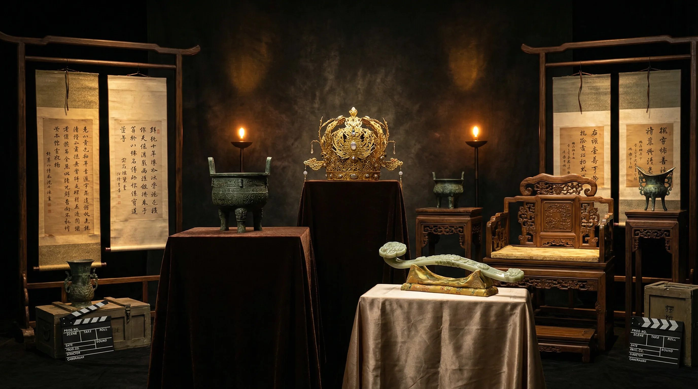 古代宫廷道具套装租赁